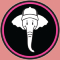 pink elephants on the move logo